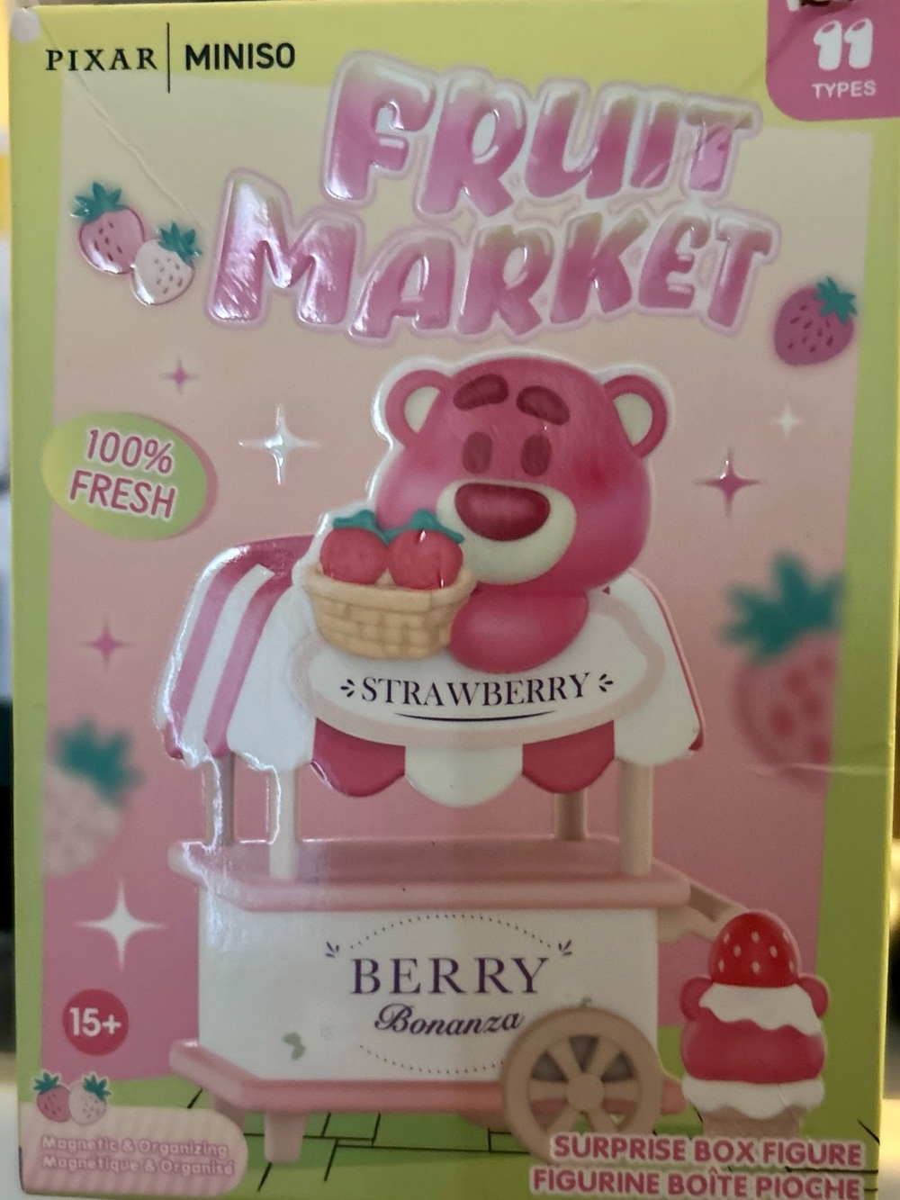 MINISO Strawberry Fruit Market Surprise Box Figure - Berry Bonanza
